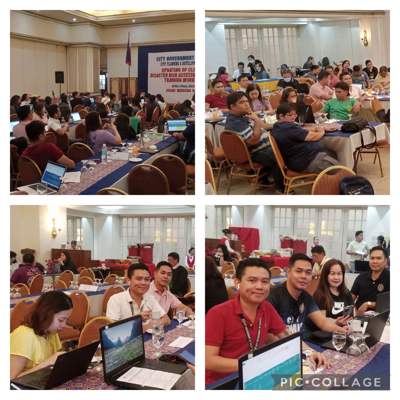 Training Workshop on the Updating of Climate and Disaster Risk Assessment (CDRA) from April 1 to 8, 2024 at Grand Menseng Hotel, Davao City